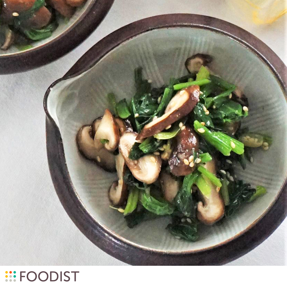 ササっと簡単!ほうれん草ときのこの和風ナムル