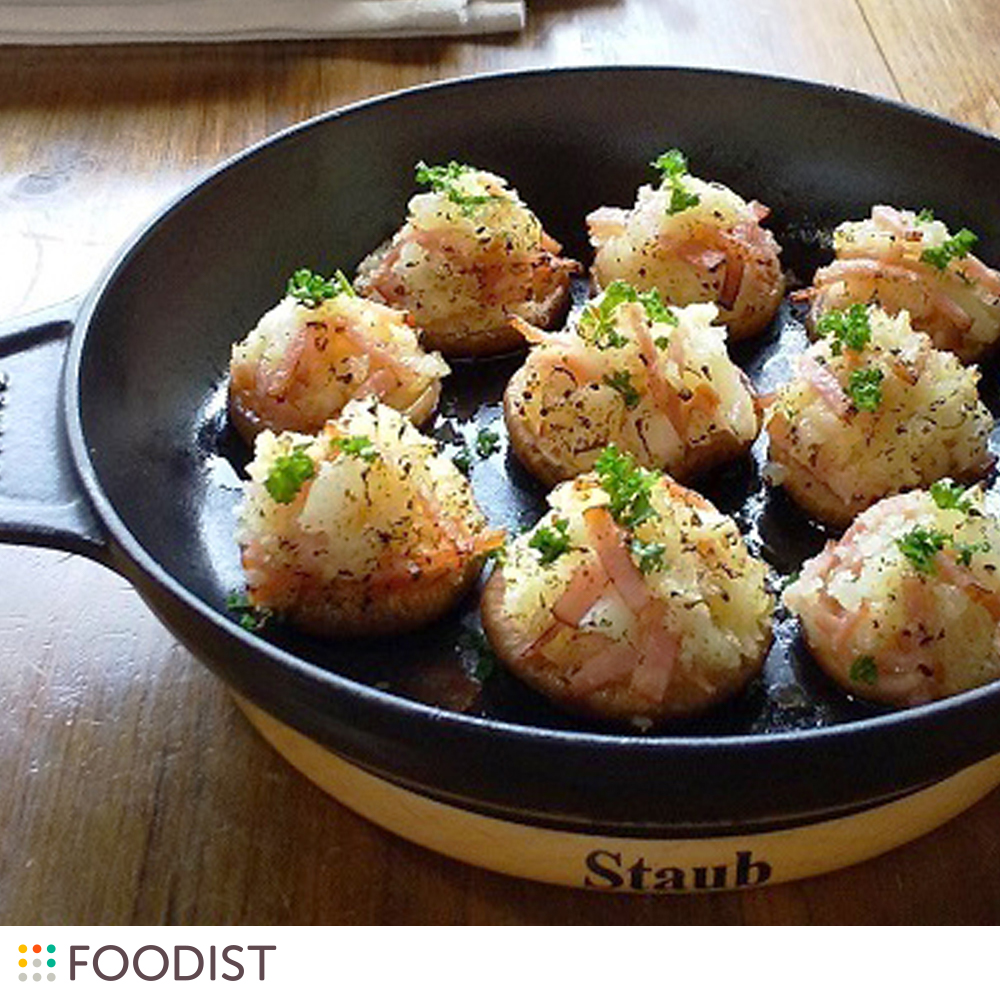 もう一品に最適!スタッフドマッシュルーム