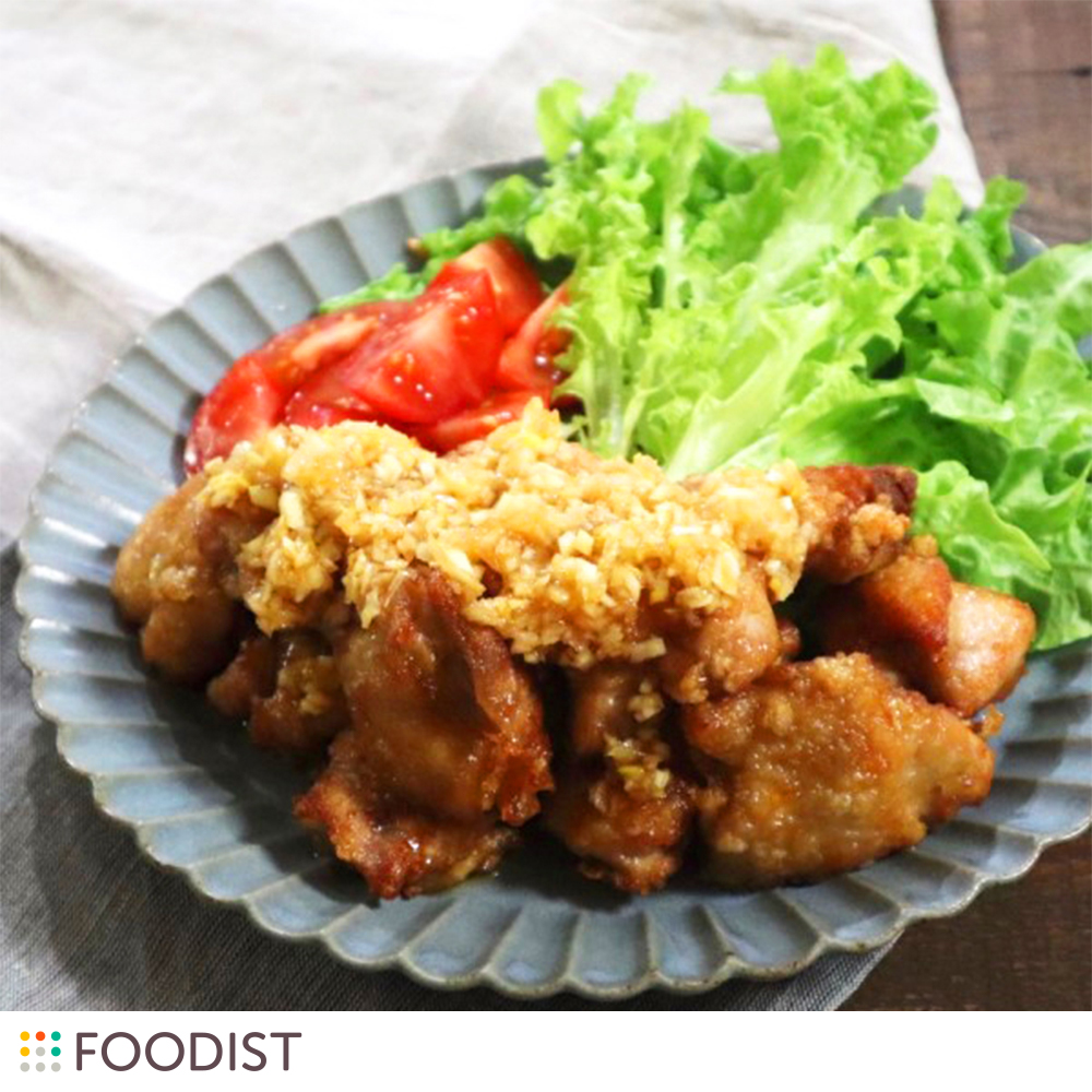 鶏の旨味が引き立つ!鶏もも肉の油淋鶏