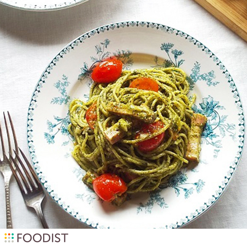 風味が生きる!青紫蘇のジェノベーゼ